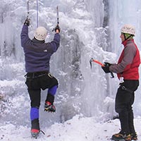 ice climbing class